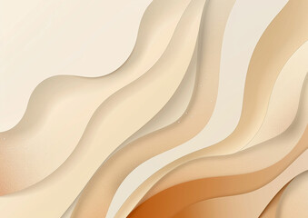 Abstract delicate brown beige futurist background