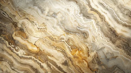 Fotobehang Earthy marble swirls in elegant patterns © abangaboy