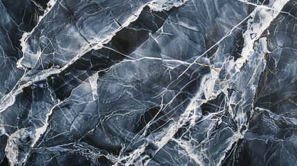 Striking blue marble texture with intricate white veins