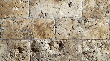Textured stone wall with natural patterns