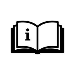 Vector Instruction Manual Book Icon