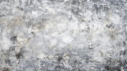 Close up of a white and grey wall painting