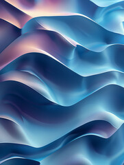 abstract geometric wavy folds background