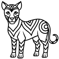 Tribal-animal-patterns