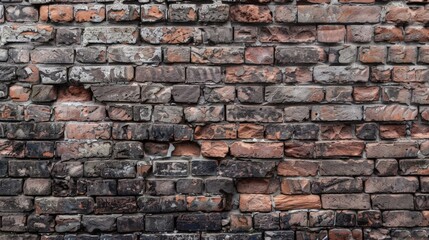 Fototapeta premium Brick Wall with Fire Hydrant
