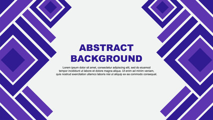 Abstract Deep Purple Background Design Template. Abstract Banner Wallpaper Vector Illustration. Deep Purple