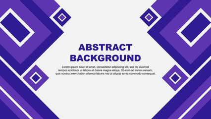 Abstract Deep Purple Background Design Template. Abstract Banner Wallpaper Vector Illustration. Deep Purple Cartoon