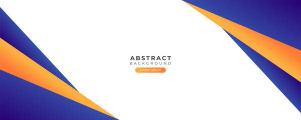 modern orange blue gradient geometric background vector illustration