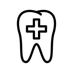 Dental icon template