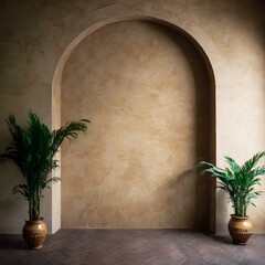 Boho Maternity Digital Backdrop: Minimalist Arches & Fine Art Textures for Maternity Photography Wedding Studio Overlays