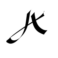 letter A logo icon