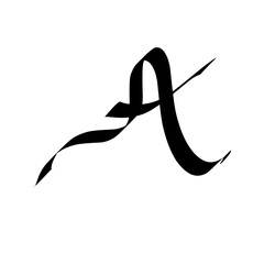 letter A logo icon