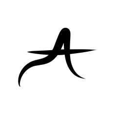 letter A logo icon
