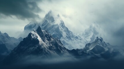 landscape with clouds