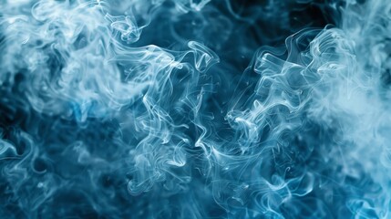 Naklejka premium A pool of liquid mercury swirls and morphs into abstract shapes like wisps of smoke dancing in slow motion. . .