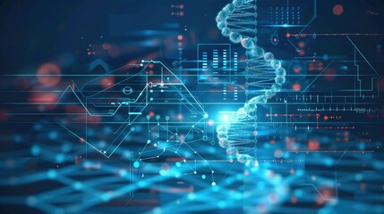 concept of bioinformatics and genomics research in healthcare and life sciences