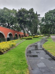 jardines y coredor de los pinos 9