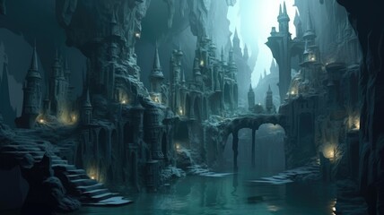  Starlit Abyssal Underwater Serenity