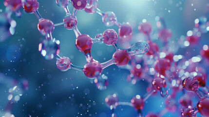 Biological and pharmaceutical science fusion, detailed drug molecule investigation, lab tools