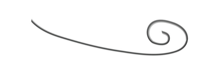 Swoosh, swash underline stroke set.Abstract wavy thin line. Squiggle elements. Vector isolated illustration.eps10.