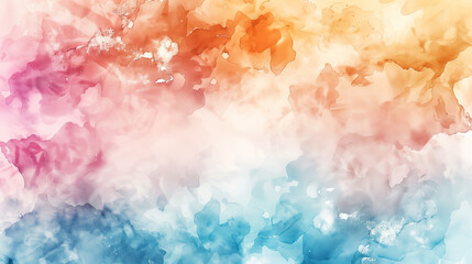 Fototapeta premium Abstract watercolor background