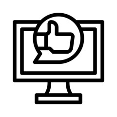 feedback line icon
