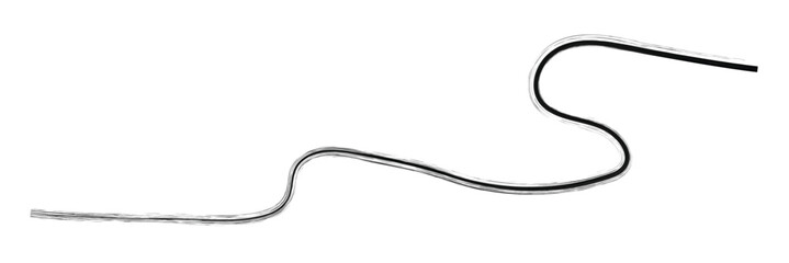 Swoosh, swash underline stroke set.Abstract wavy thin line. Squiggle elements. Vector isolated illustration.eps10.