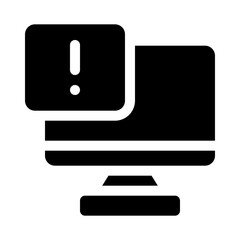 computer glyph icon