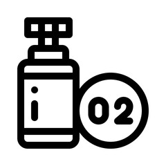 oxygen line icon