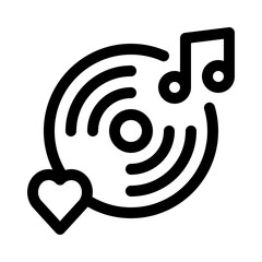 love song line icon