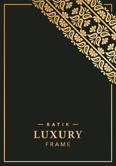 luxury Borders Vintage Frames Design Elements Gold ornamental greeting wedding invitation template