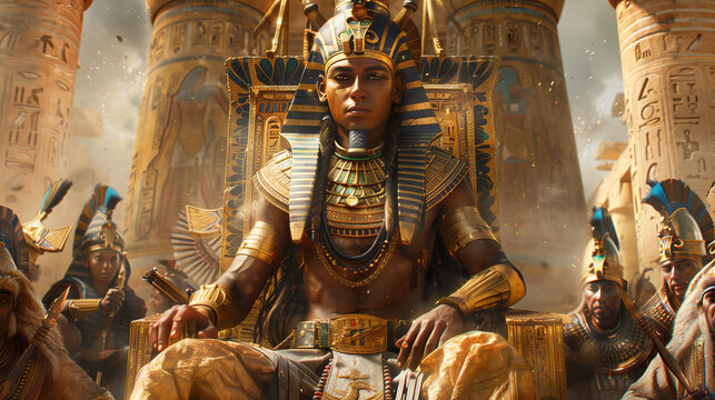 portrait of pharaoh