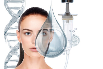 iv vitamin drip concept