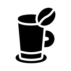 latte glyph icon