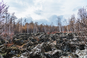Meteorite from Moon Tianchi Scenic Area in Hulunbuir Aershan, Inner Mongolia, China