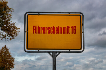 Führerschein mit 16