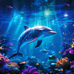 Fototapeta premium fish in the sea