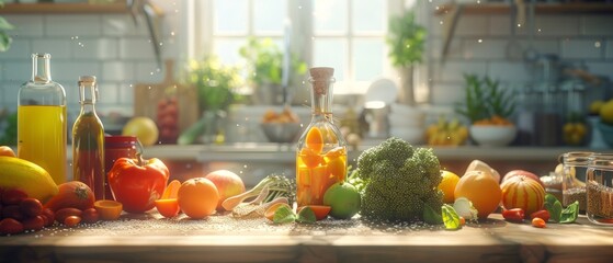 Produce a series of how its made educational videos for health foods using 3D animations to detail the production processes - obrazy, fototapety, plakaty