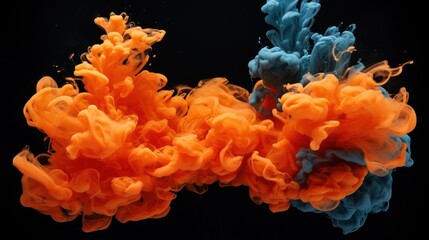 Vibrant Ink Explosion
