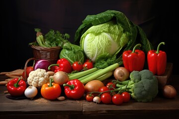 vegetables for a healthy diet realistic.