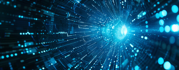 Naklejka premium 高速ネットワークのイメージ