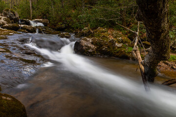 Waterfall along Fox Creek in Virginia
