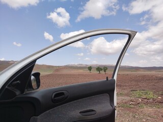 driving on the road