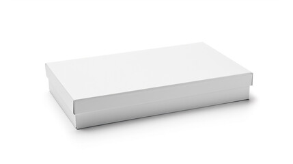 White box on white background created with Generative Ai technology