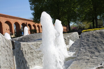 Brunnen im Park