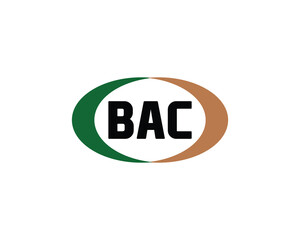 BAC Logo design vector template