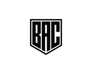 BAC Logo design vector template