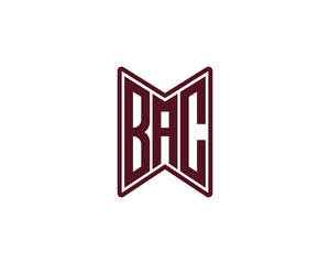 BAC Logo design vector template