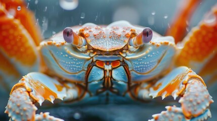 Macro shot of a sea crab