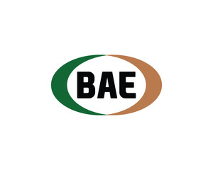 BAE logo design vector template
